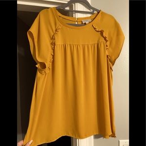 Loft short sleeved blouse.